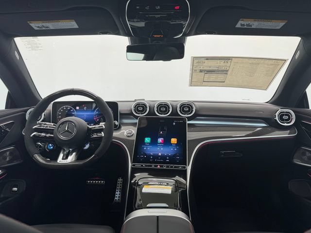 New 2026 MANUFAKTUR Moonlight White Metallic Mercedes-Benz AMG® CLE 53 4MATIC+ Coupe image 60