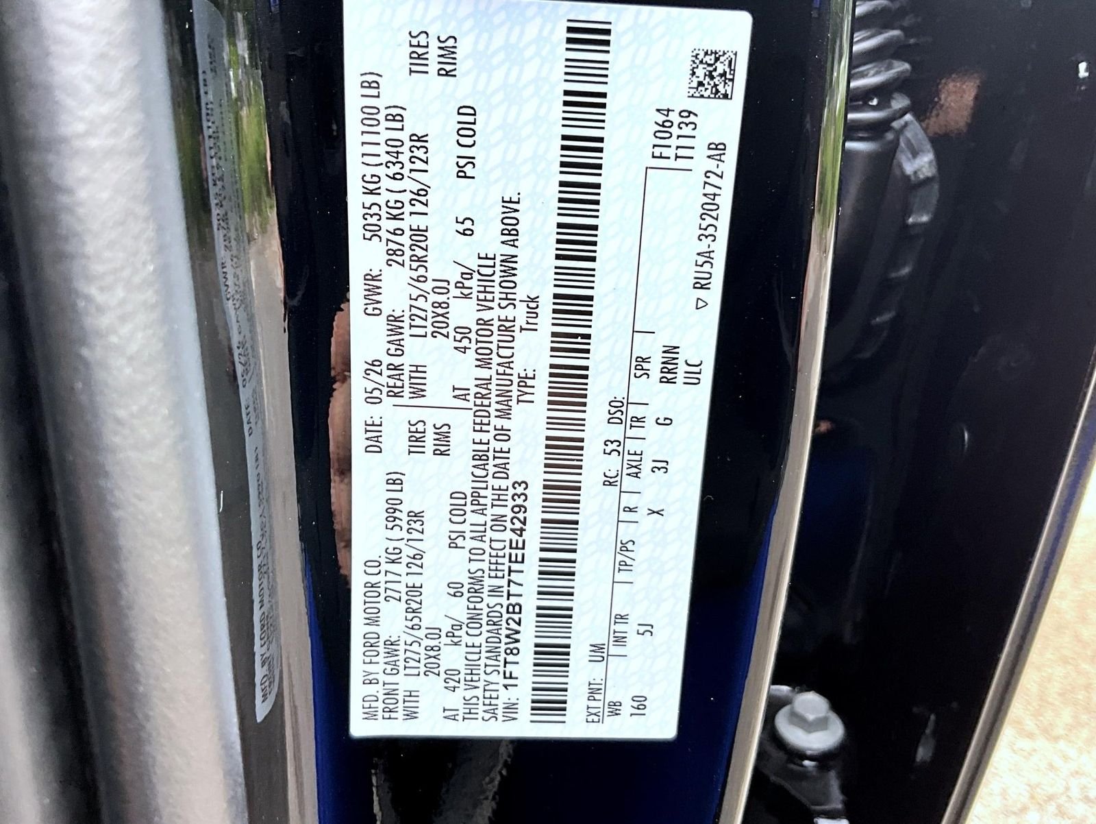 New 2026 Black Ford Lariat image 26