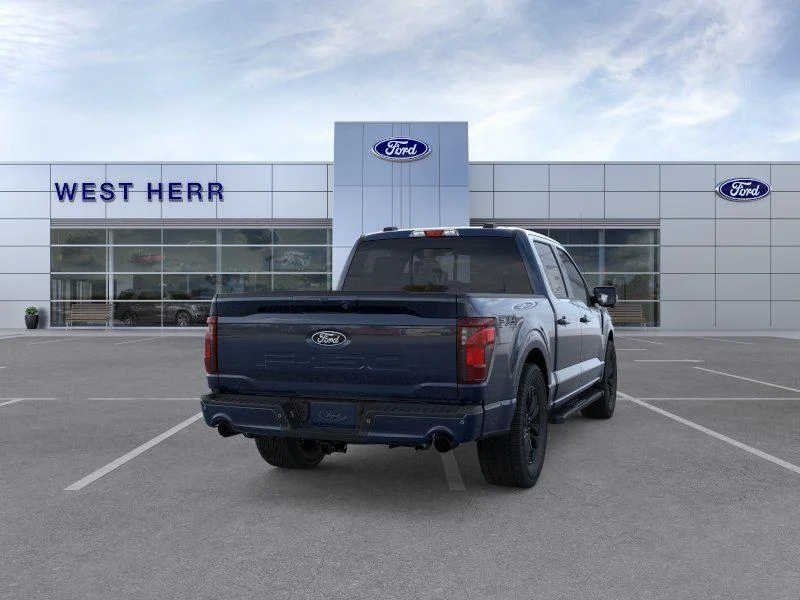 New 2026 Antimatter Blue Ford XLT image 8
