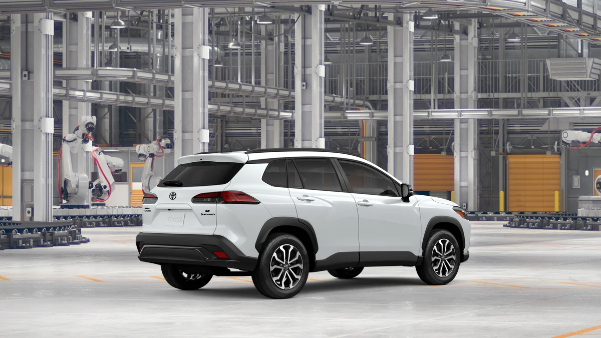 New 2026 Wind Chill Pearl Toyota Hybrid SE image 10
