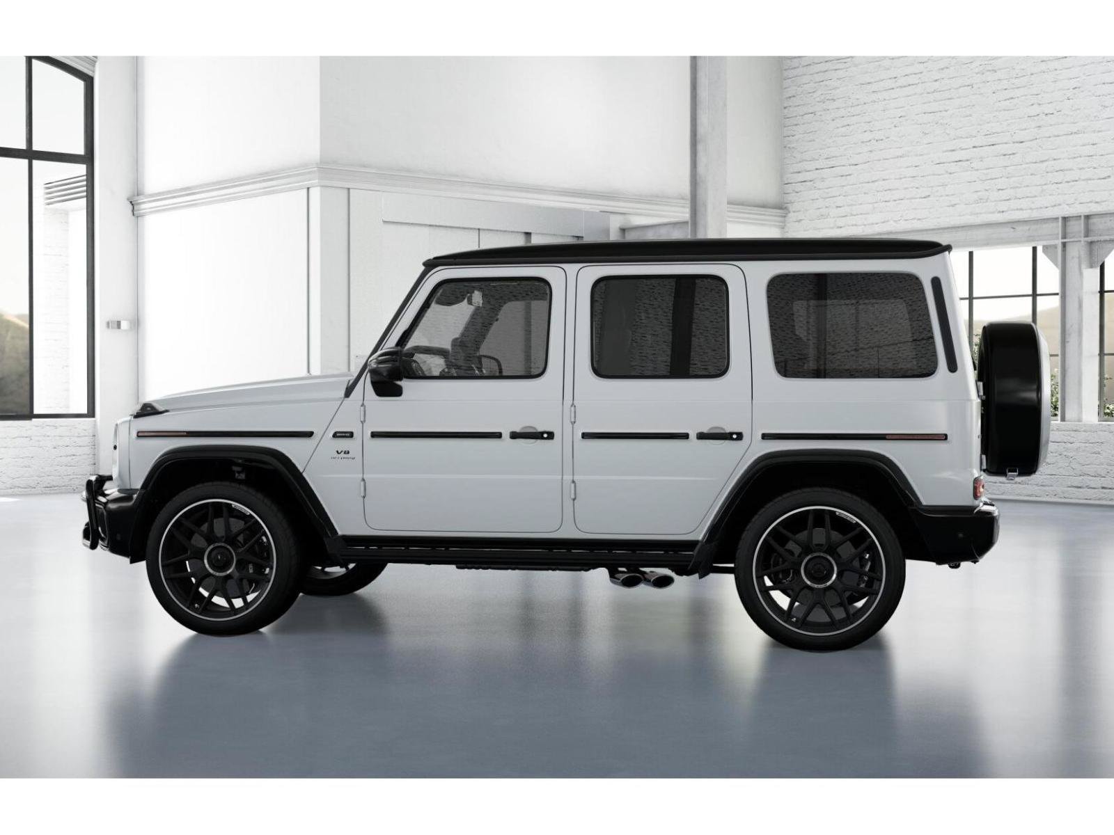 New 2027 MANUFAKTUR Moonlight White Magno Mercedes-Benz G 63 AMG® image 33