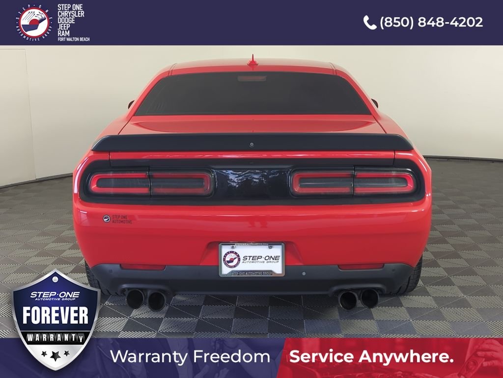 Used 2021 Red Dodge R/T Scat Pack Widebody image 5