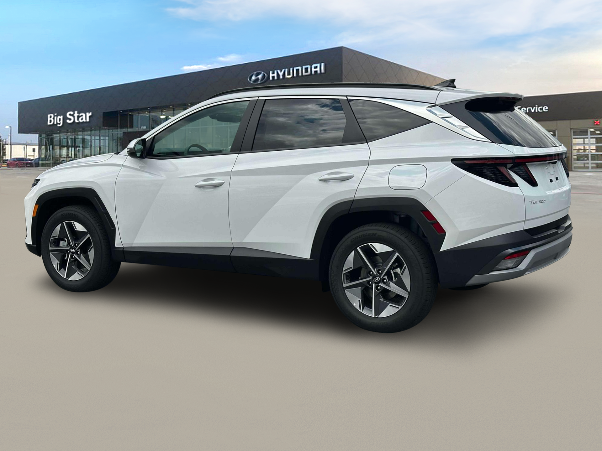 New 2025 Serenity White Pearl Hyundai SEL Convenience FWD image 23