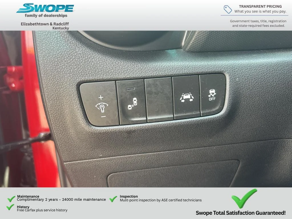 Used 2020 Pulse Red Hyundai Limited image 13