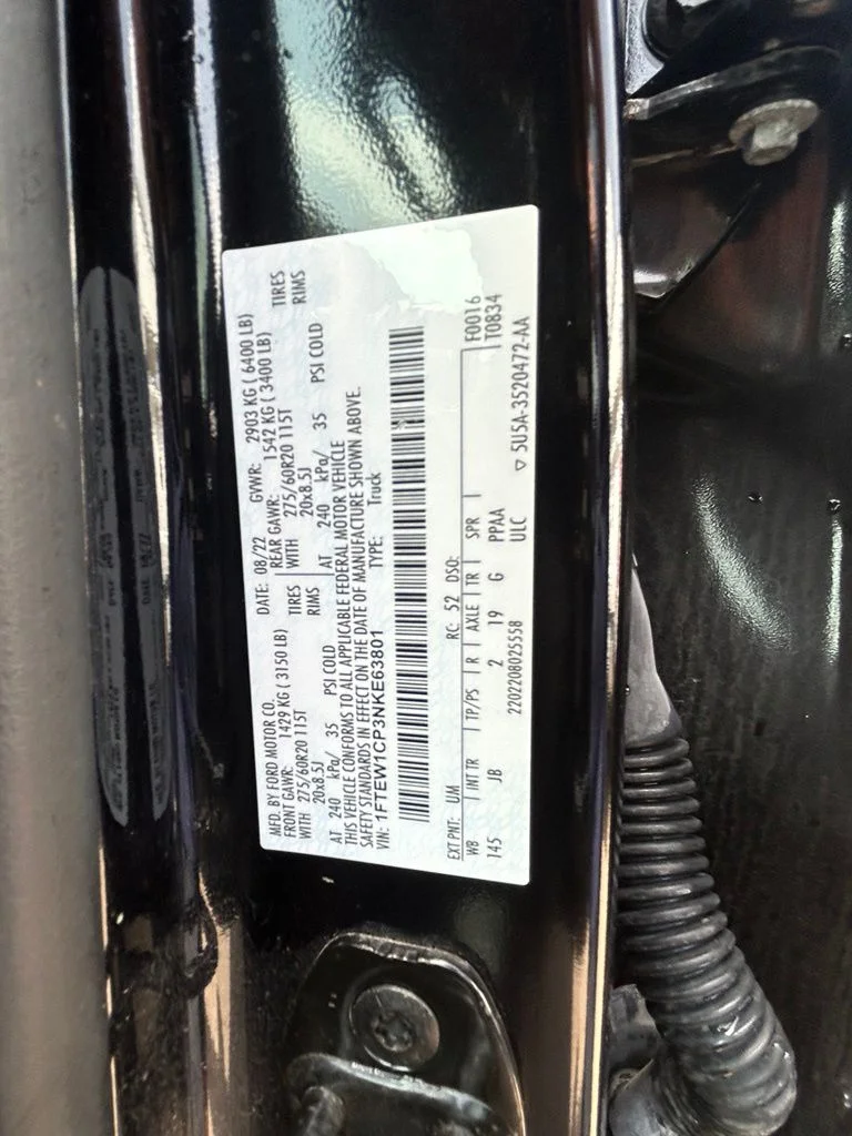 Used 2022 Black Ford XL image 9