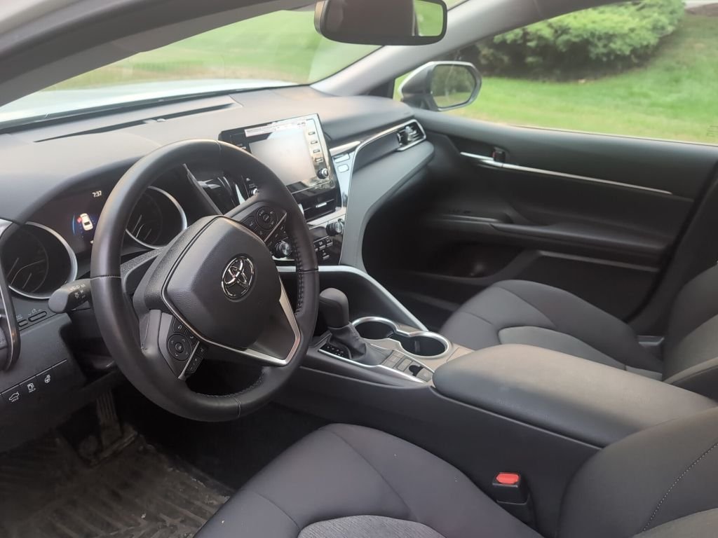 Used 2024 White Toyota LE image 4