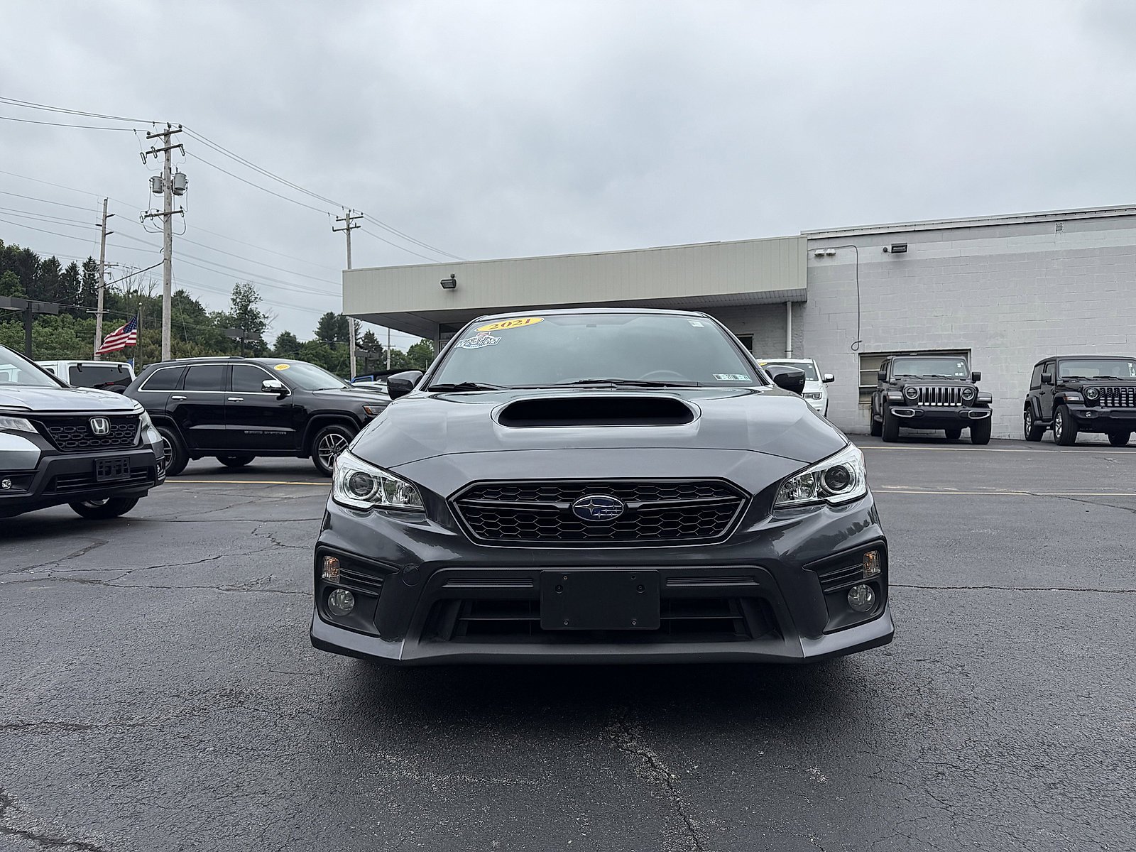 Used 2021 Magnetite Gray Metallic Subaru Premium image 2