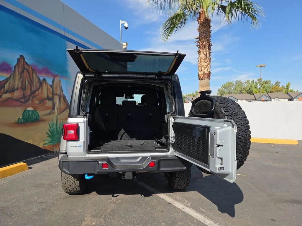 Used 2024 Silver Jeep Rubicon 4xe image 26