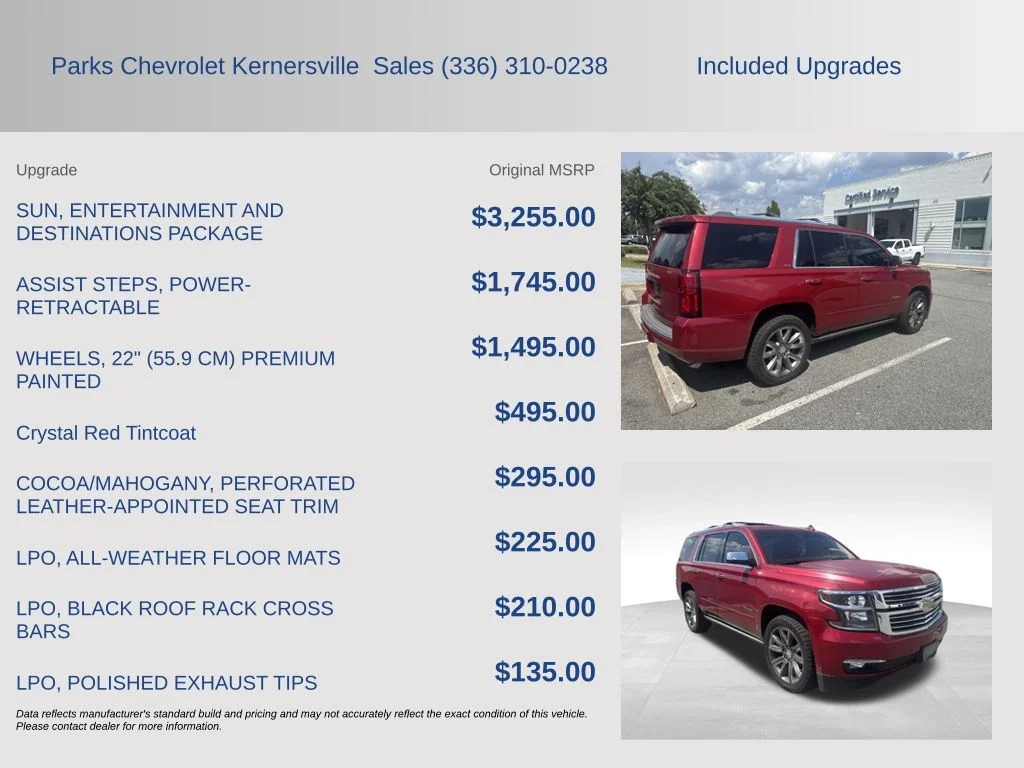 Used 2015 Red Chevrolet LTZ image 4