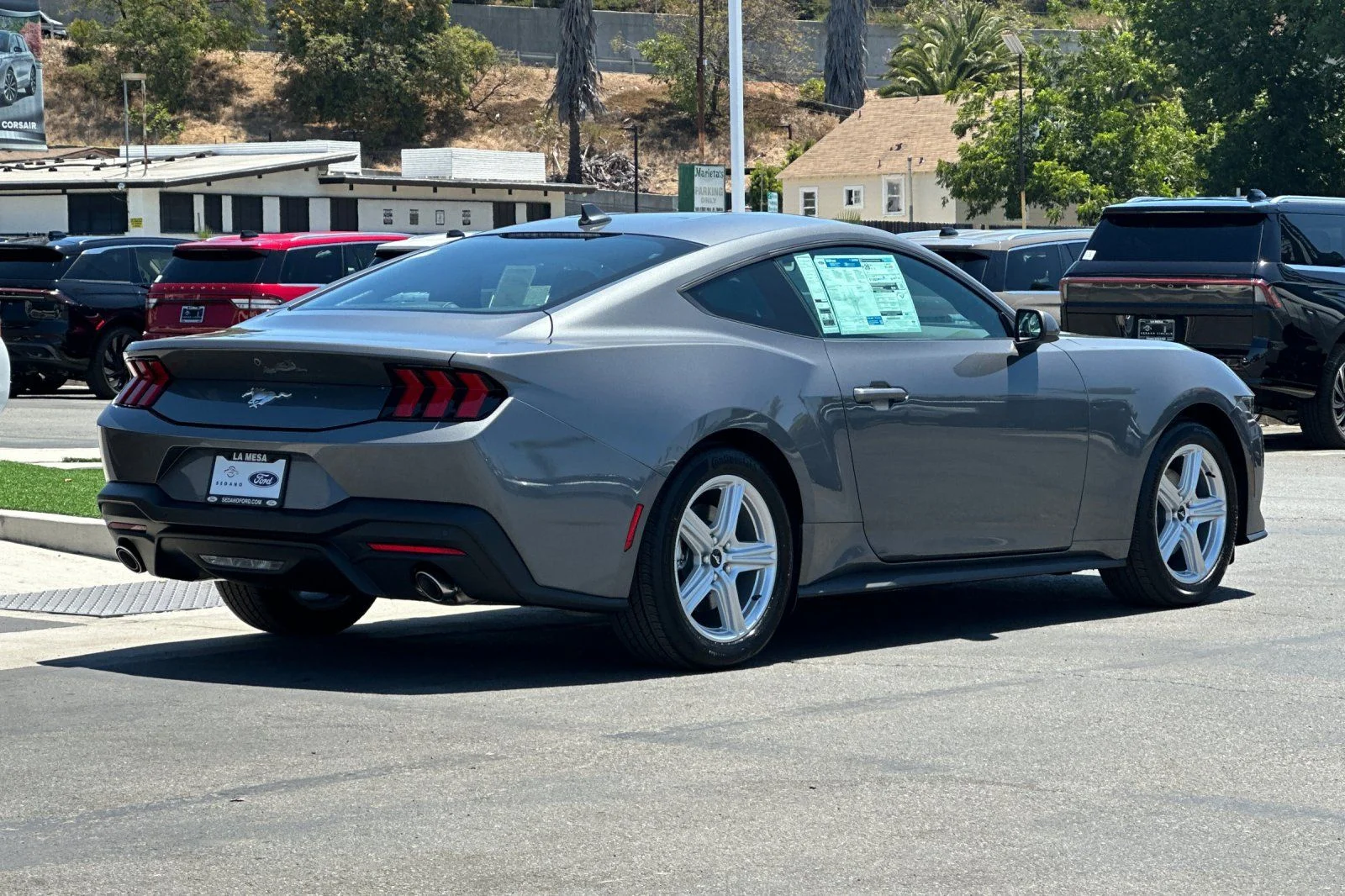 New 2026 Carbonized Gray Metallic Ford EcoBoost® Premium Fastback image 3