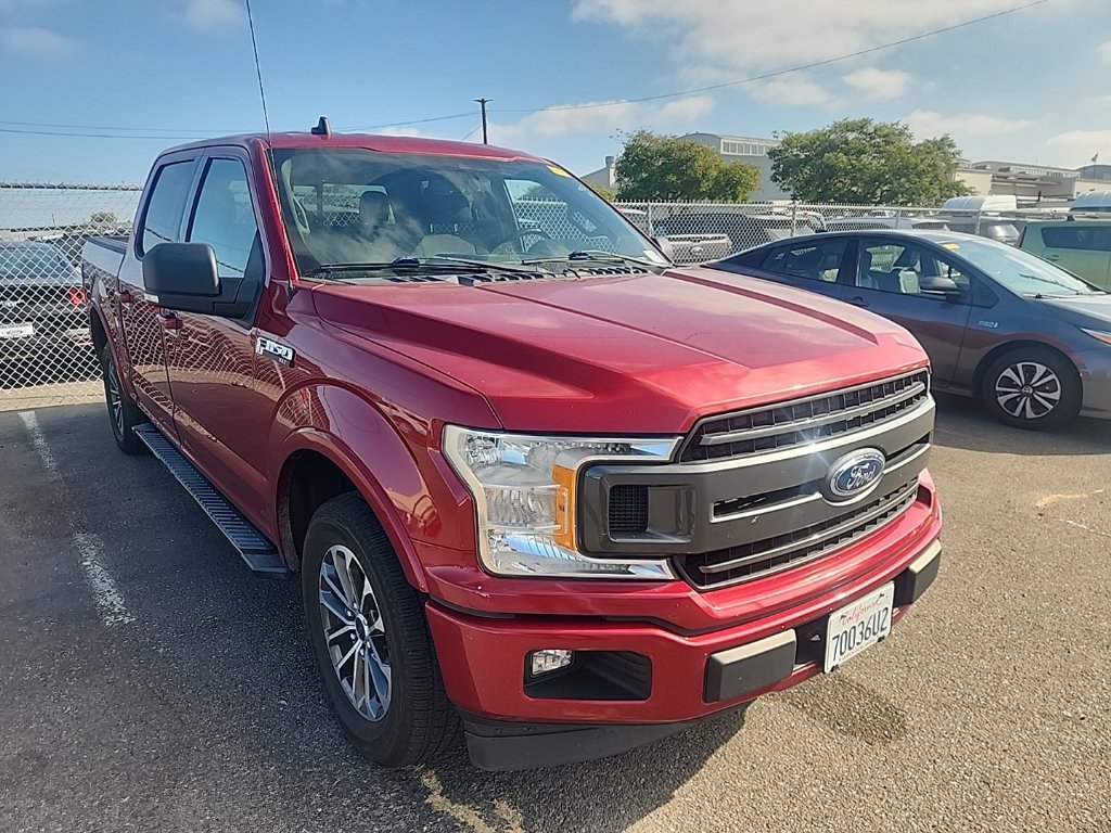 Used 2019 Ruby Red Metallic Ford XLT image 1