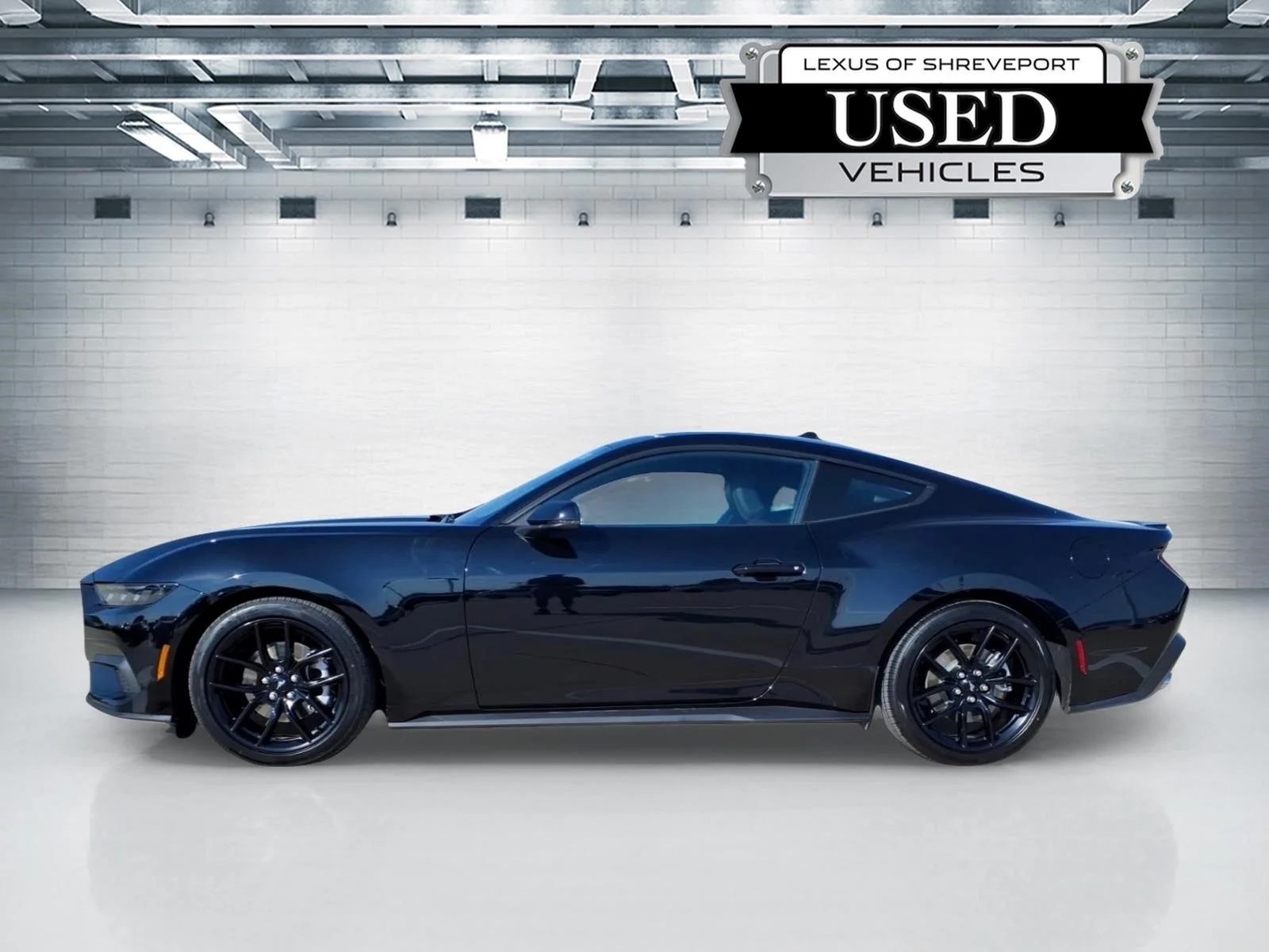 Used 2024 Shadow Black Ford EcoBoost image 2