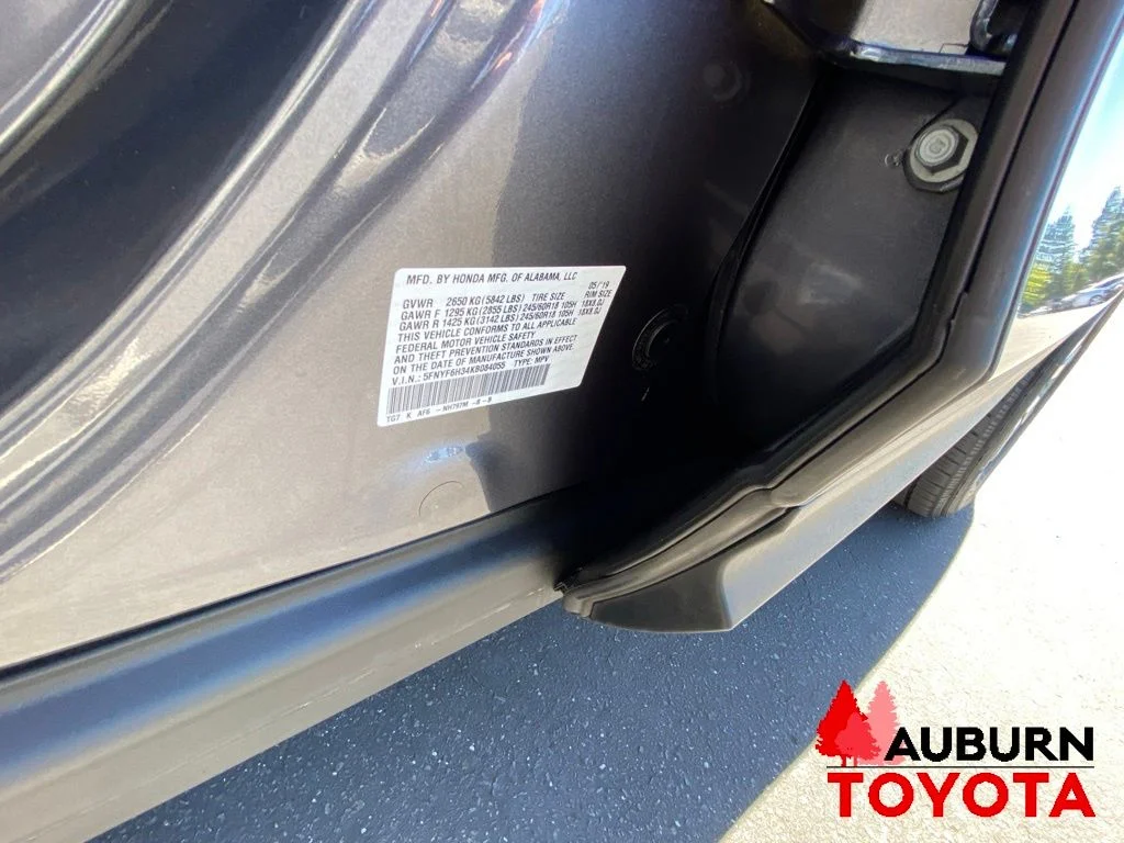 Used 2019 Modern Steel Metallic Honda EX image 35