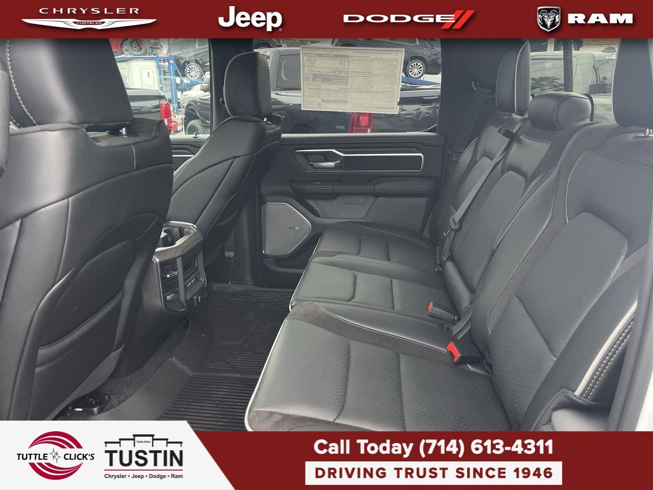 New 2026 Bright White Clear-Coat Exterior Paint RAM Laramie image 18