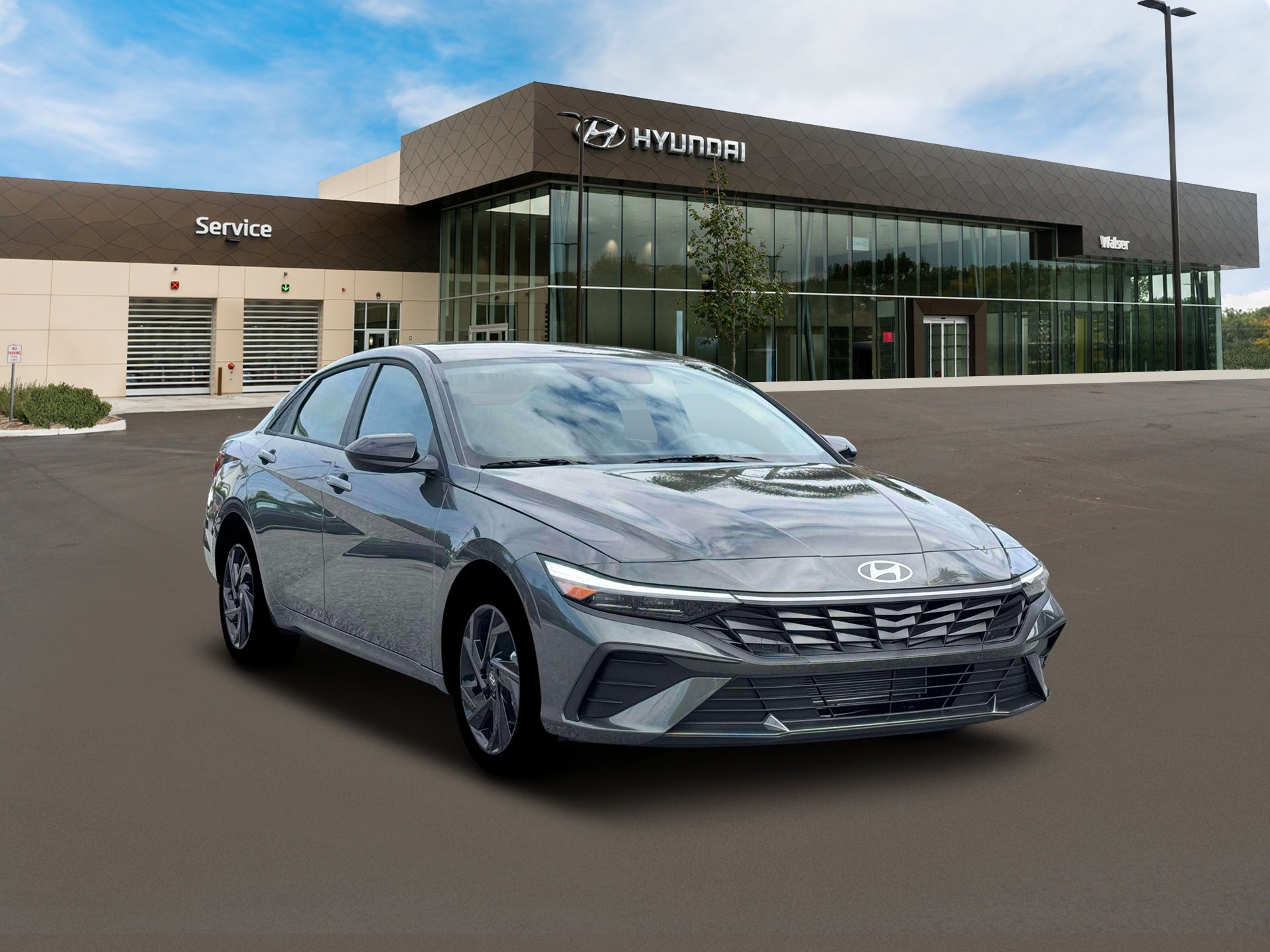 New 2026 Amazon Gray Hyundai SEL Sport Sedan FWD image 12