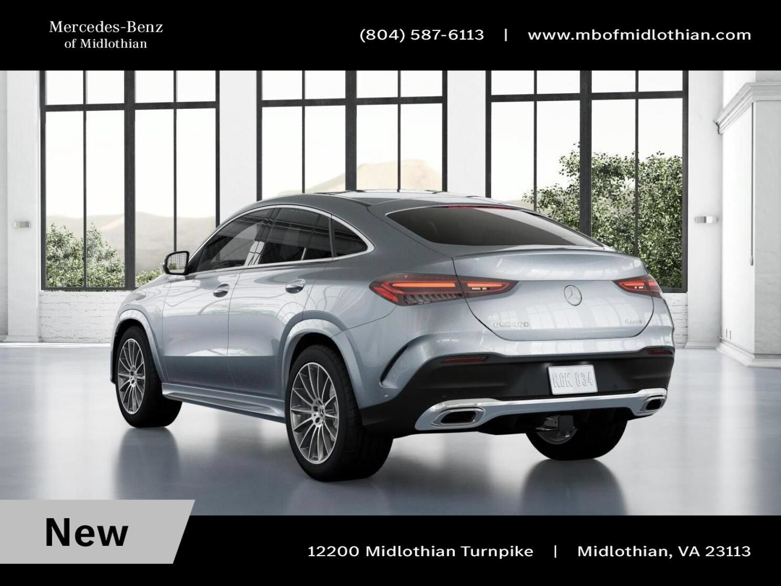 New 2026 Cirrus Silver Metallic Mercedes-Benz GLE 450 Coupe image 70