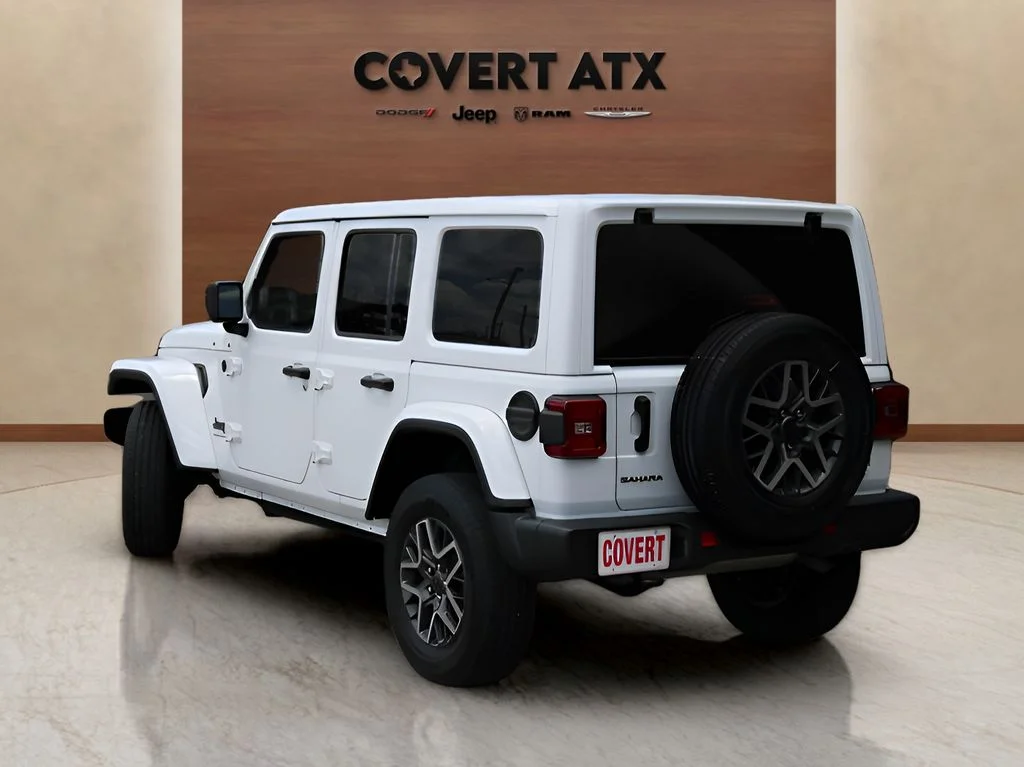 Used 2025 White Jeep Sahara image 3