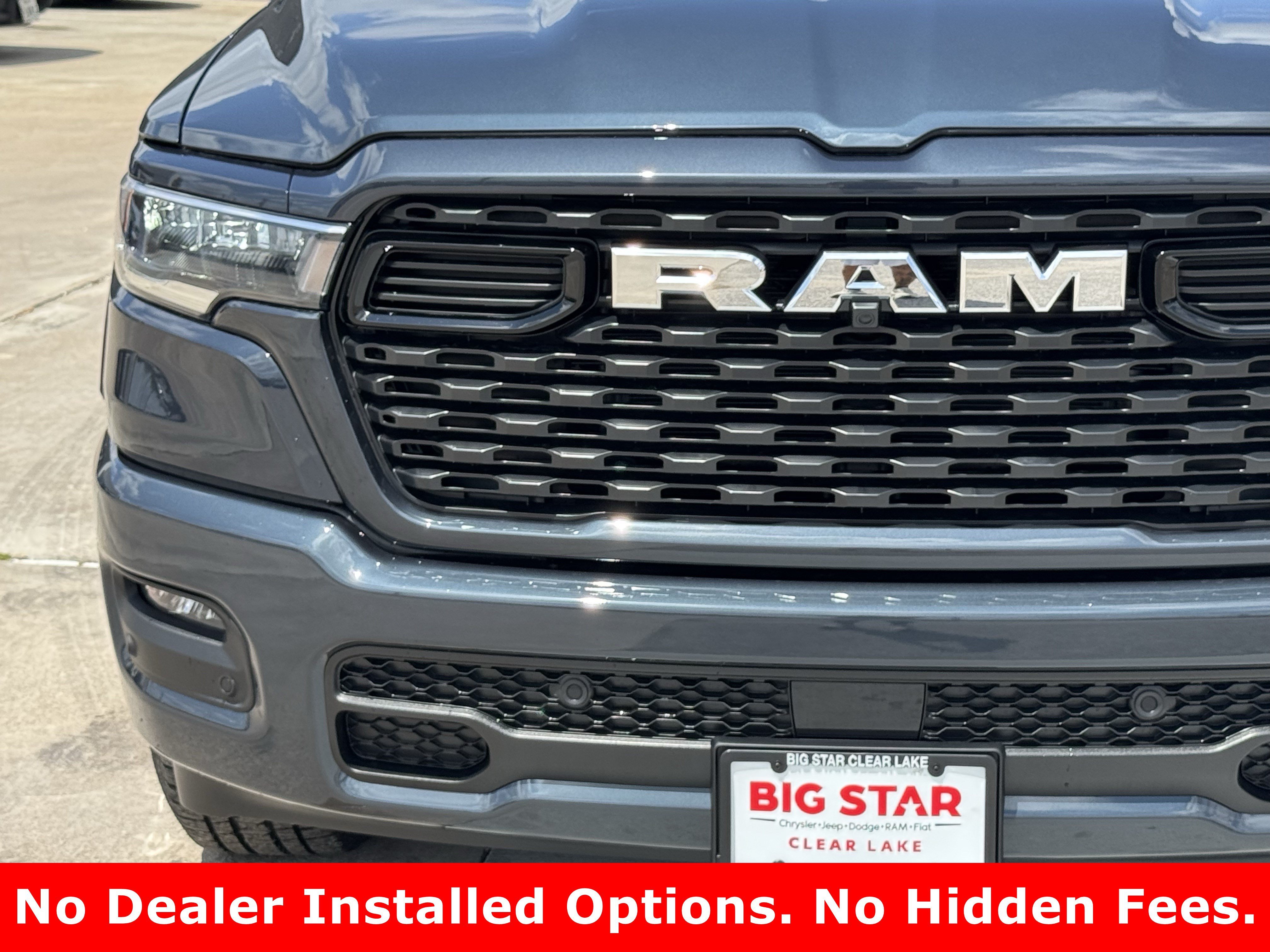 New 2026 Forged Blue Metallic Exterior Paint RAM Lone Star image 5
