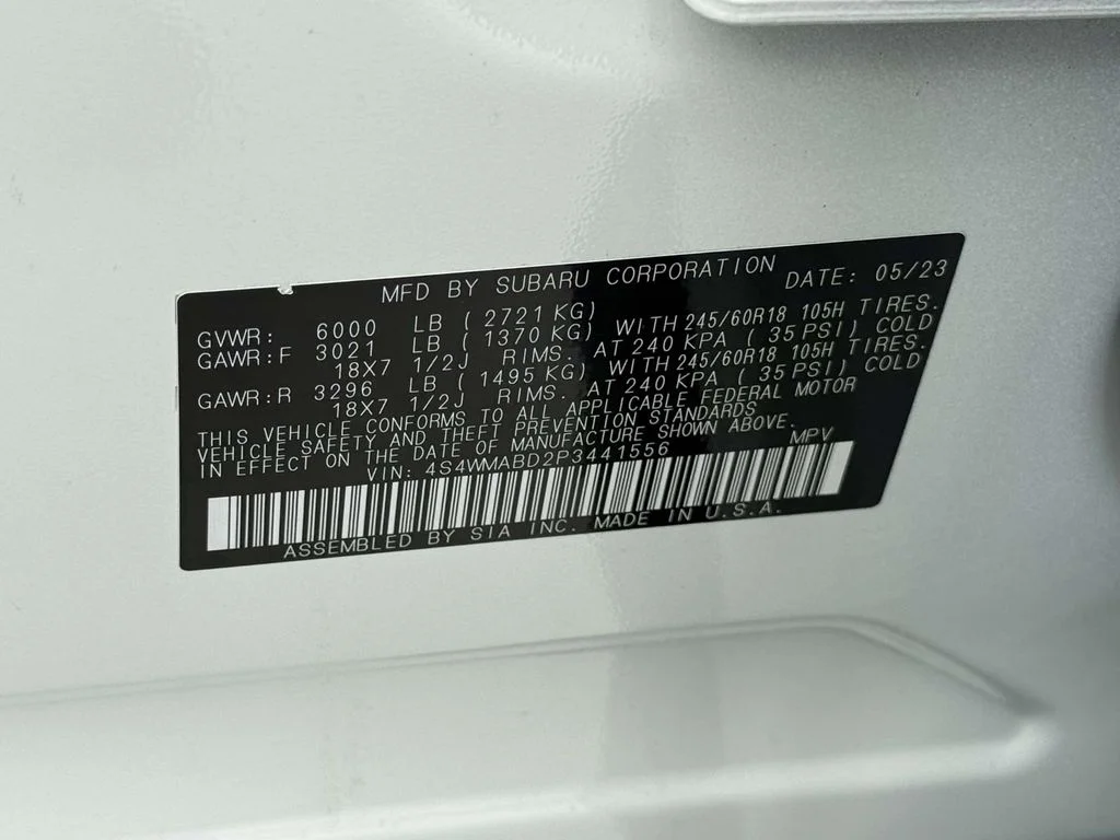 Used 2023 White Subaru Premium image 30