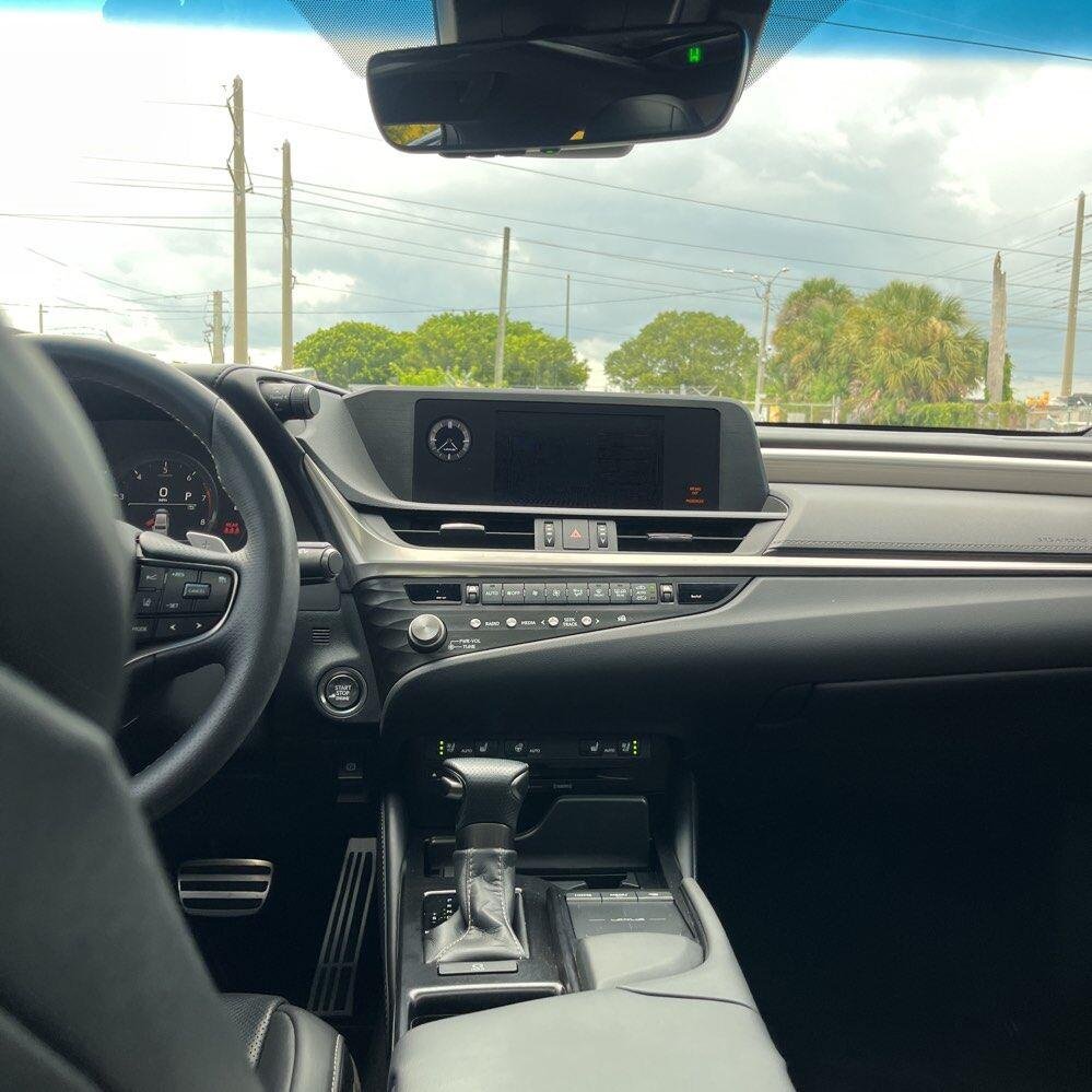 Used 2021 Obsidian Lexus ES 350 F SPORT image 11