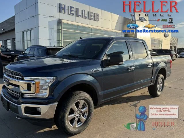 Used 2019 Blue Jeans Metallic Ford XLT image 1