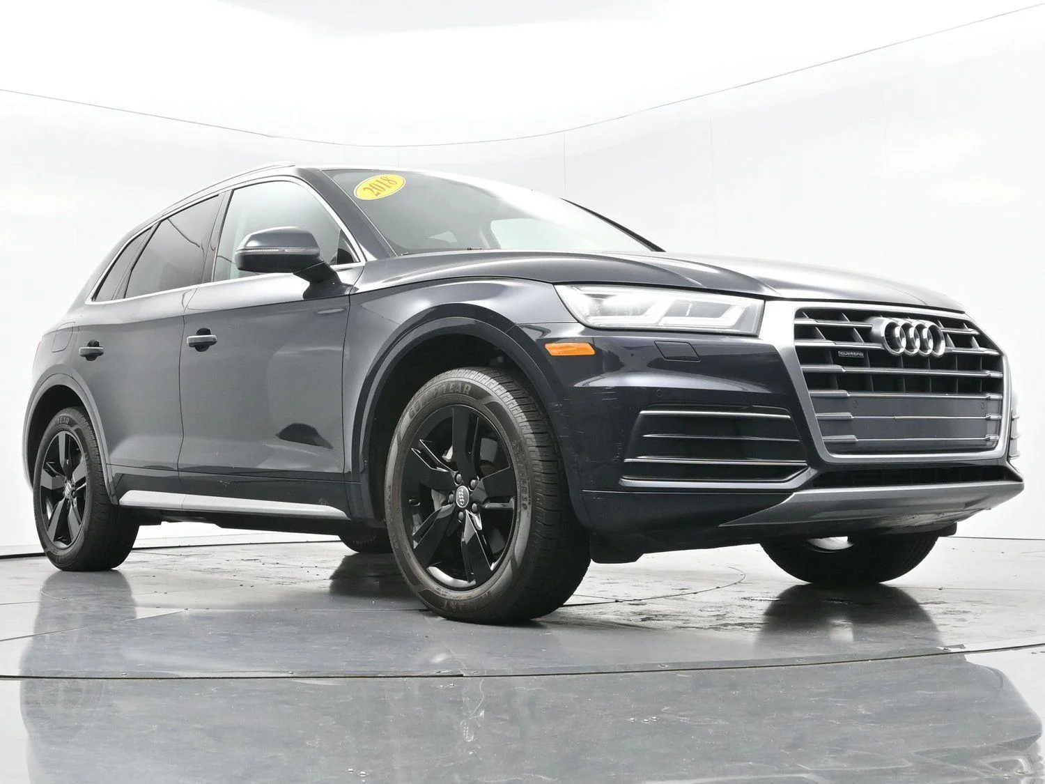 Used 2018 Moonlight Blue Metallic Audi Tech Premium Plus image 45