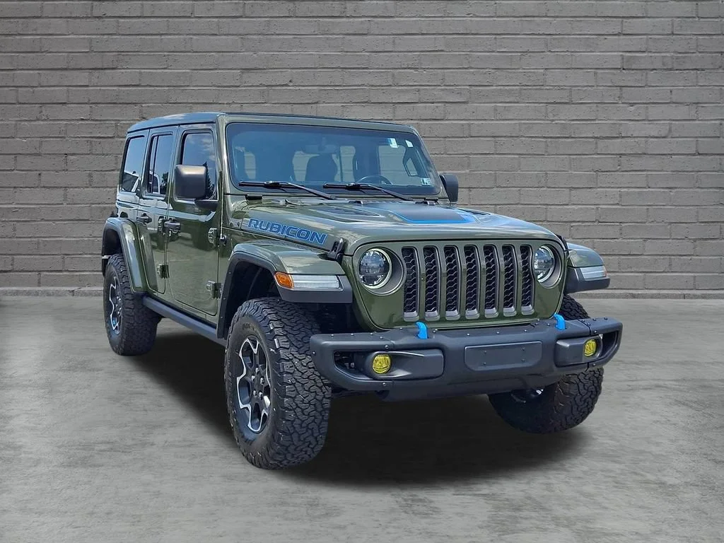 Used 2023 Sarge Green Clearcoat Jeep Rubicon image 2