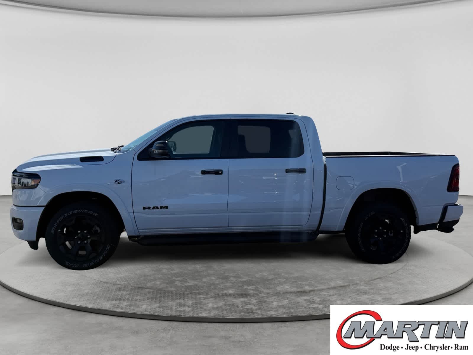 New 2026 Bright White Clear-Coat Exterior Paint RAM Big Horn image 8