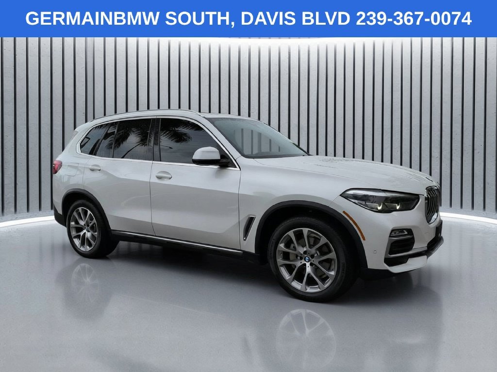 Used 2021 White Metallic BMW sDrive40i image 3