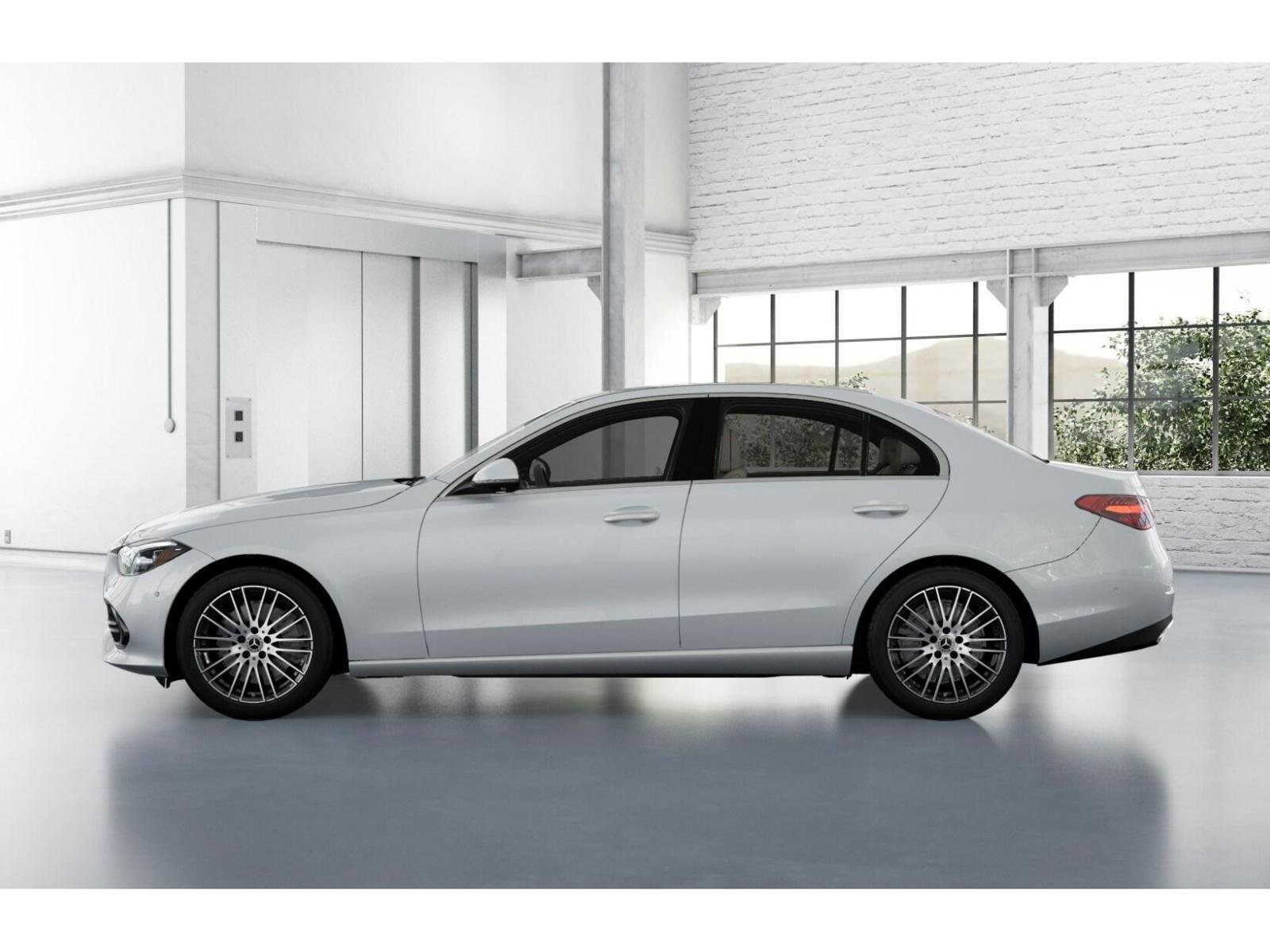 New 2026 MANUFAKTUR Moonlight White Metallic Mercedes-Benz C 300 4MATIC® Sedan image 34