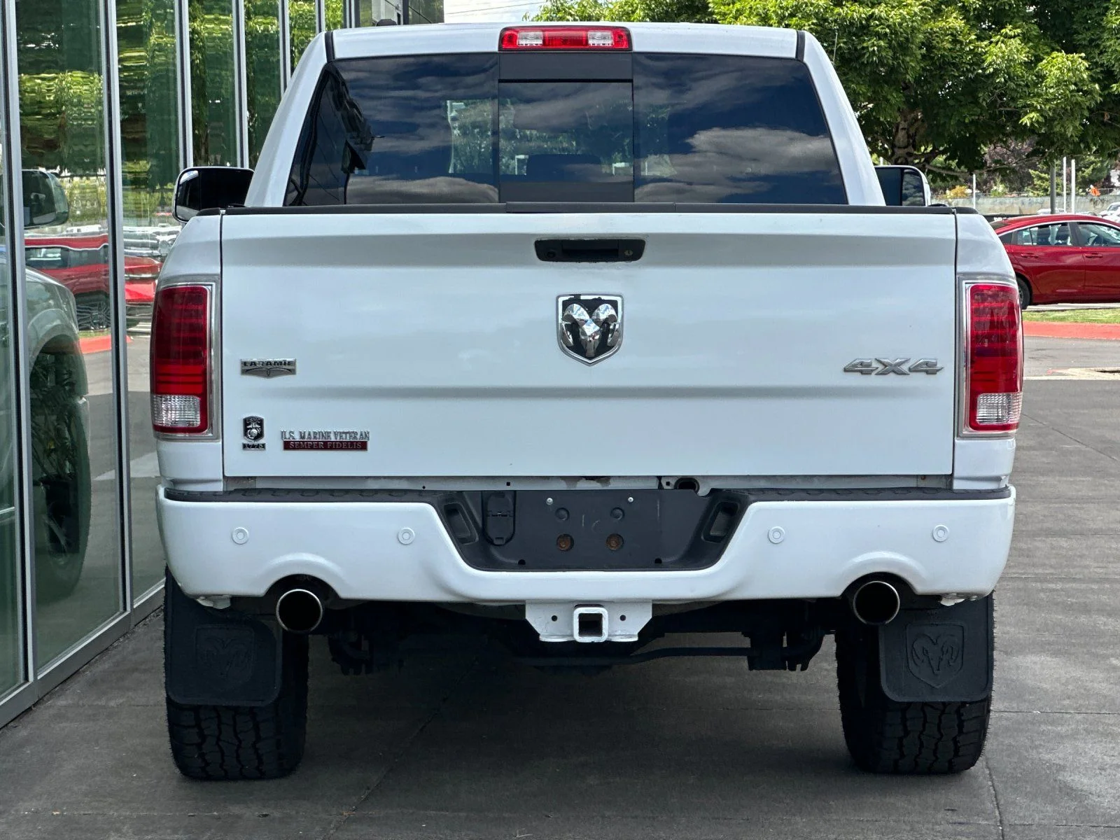 Used 2014 Bright White Clearcoat Ram Laramie image 4