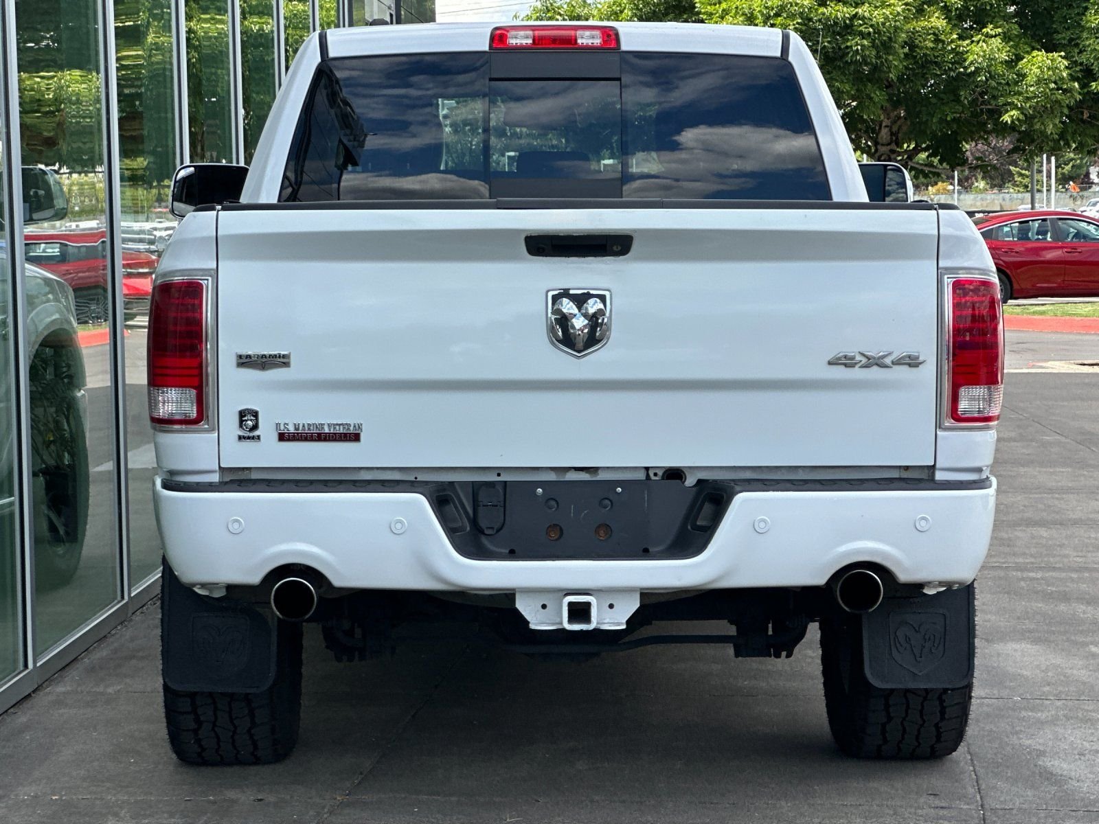Used 2014 Bright White Clearcoat Ram Laramie image 4