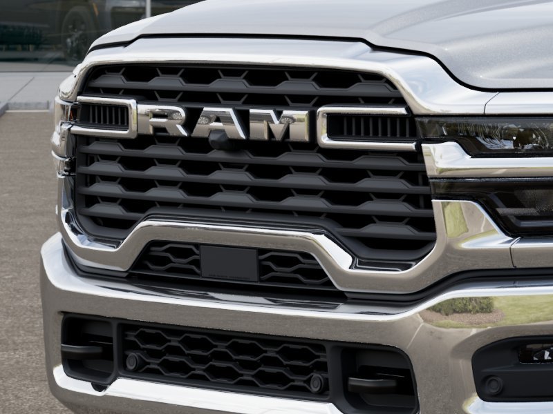 New 2026 Silver-Zynith Exterior Paint RAM Tradesman Crew Cab 4x4 6