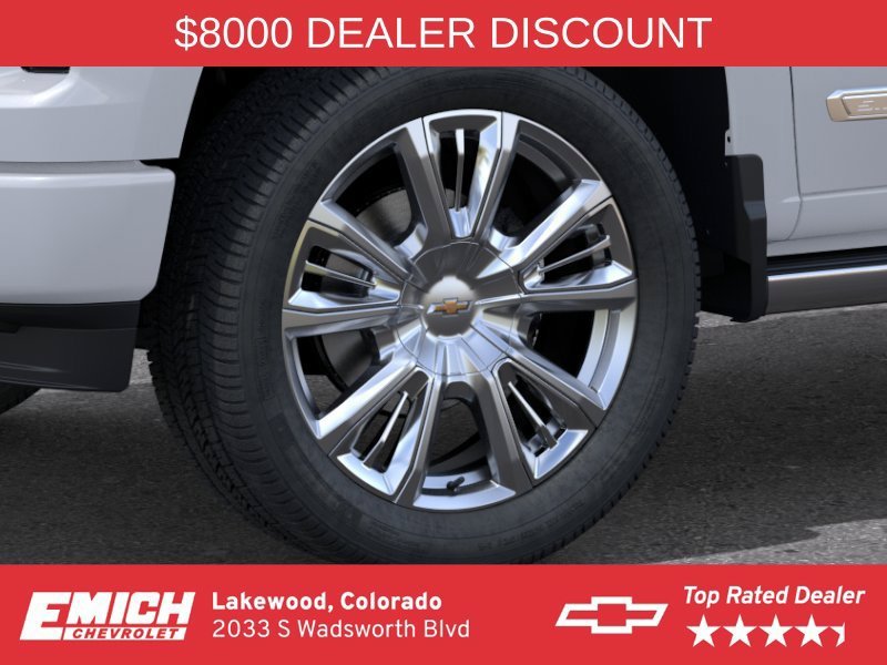New 2026 Polar White Tricoat Chevrolet High Country image 16