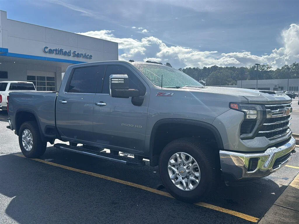 Used 2024 Sterling Gray Metallic Chevrolet LTZ image 2