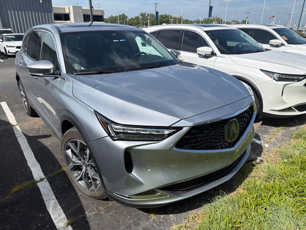 Used 2023 Silver Acura Technology image 2