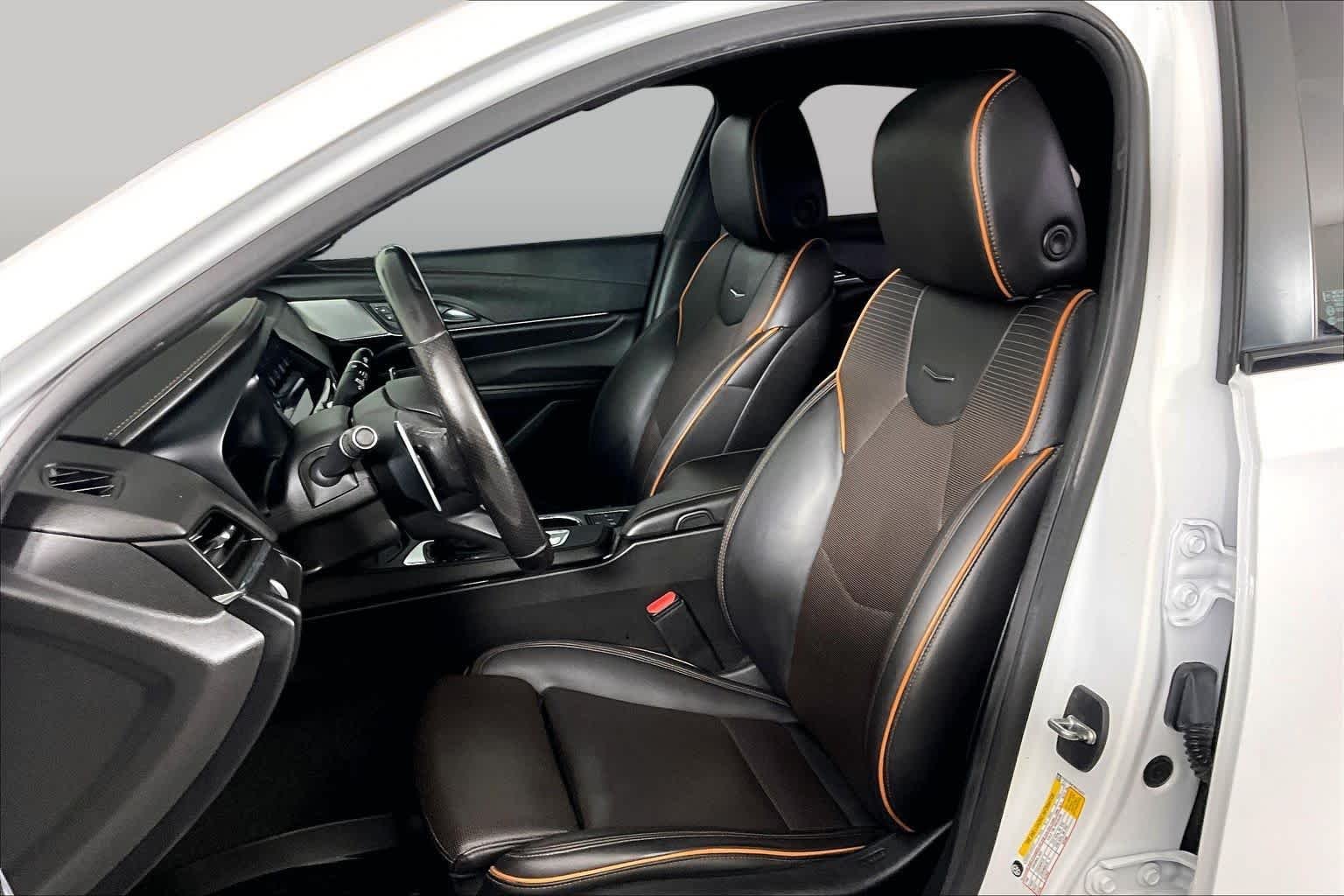 Used 2022 Summit White Cadillac Sport image 8