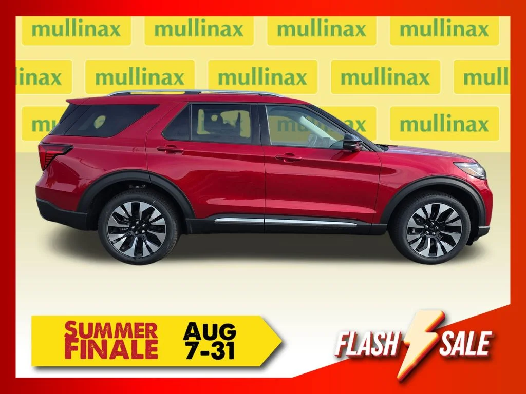 New 2026 Red Ford Platinum image 1