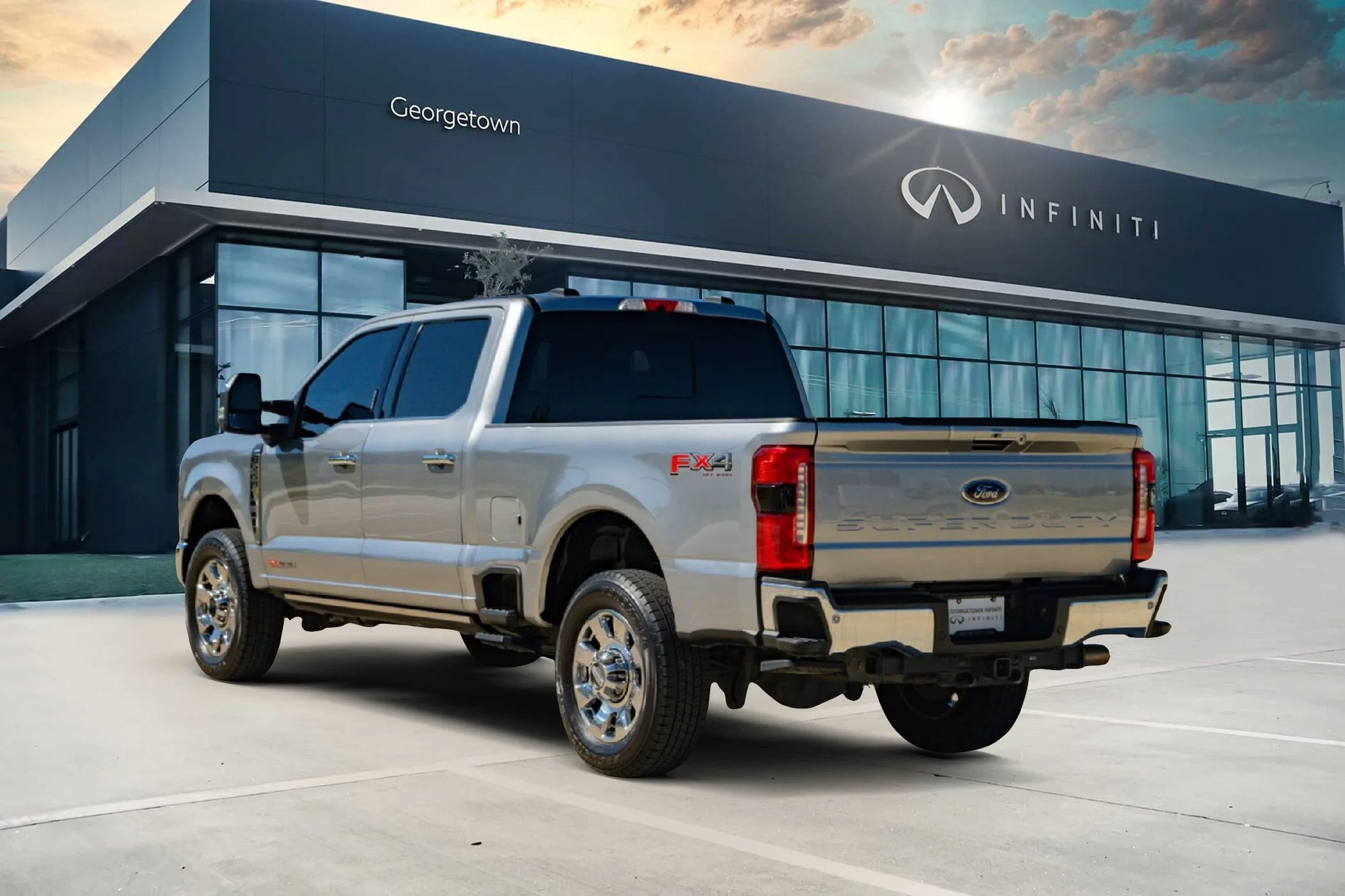 Used 2023 Silver Ford Lariat image 6