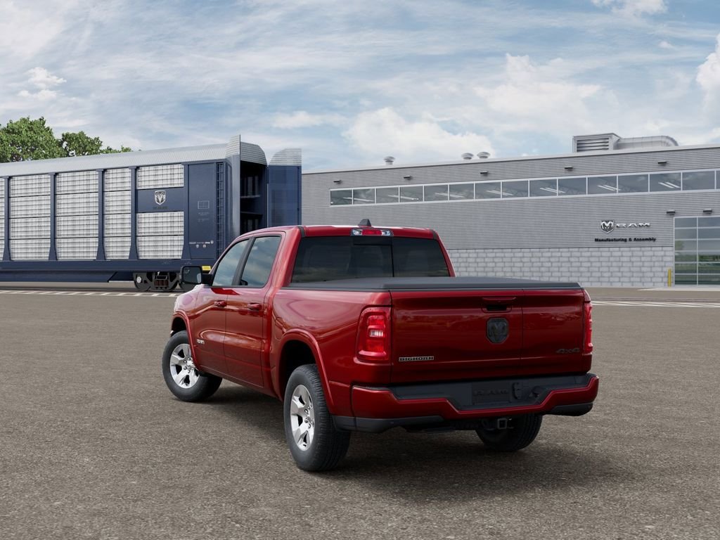 New 2026 Molten Red Pearl-Coat Exterior Paint RAM Big Horn/Lone Star image 3