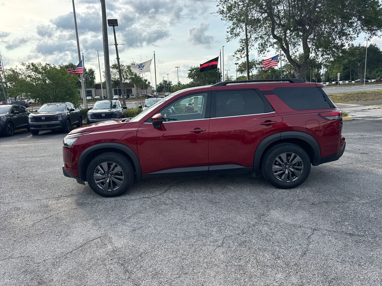 Certified Used 2024 Red Nissan SV image 9