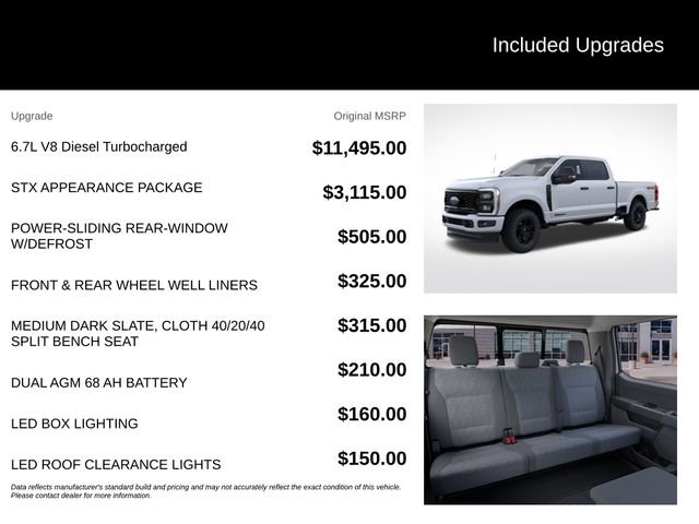 New 2026 Oxford White Ford F-250® XL image 5
