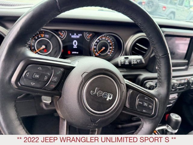 Used 2022 Gray Jeep Unlimited Sport S image 13