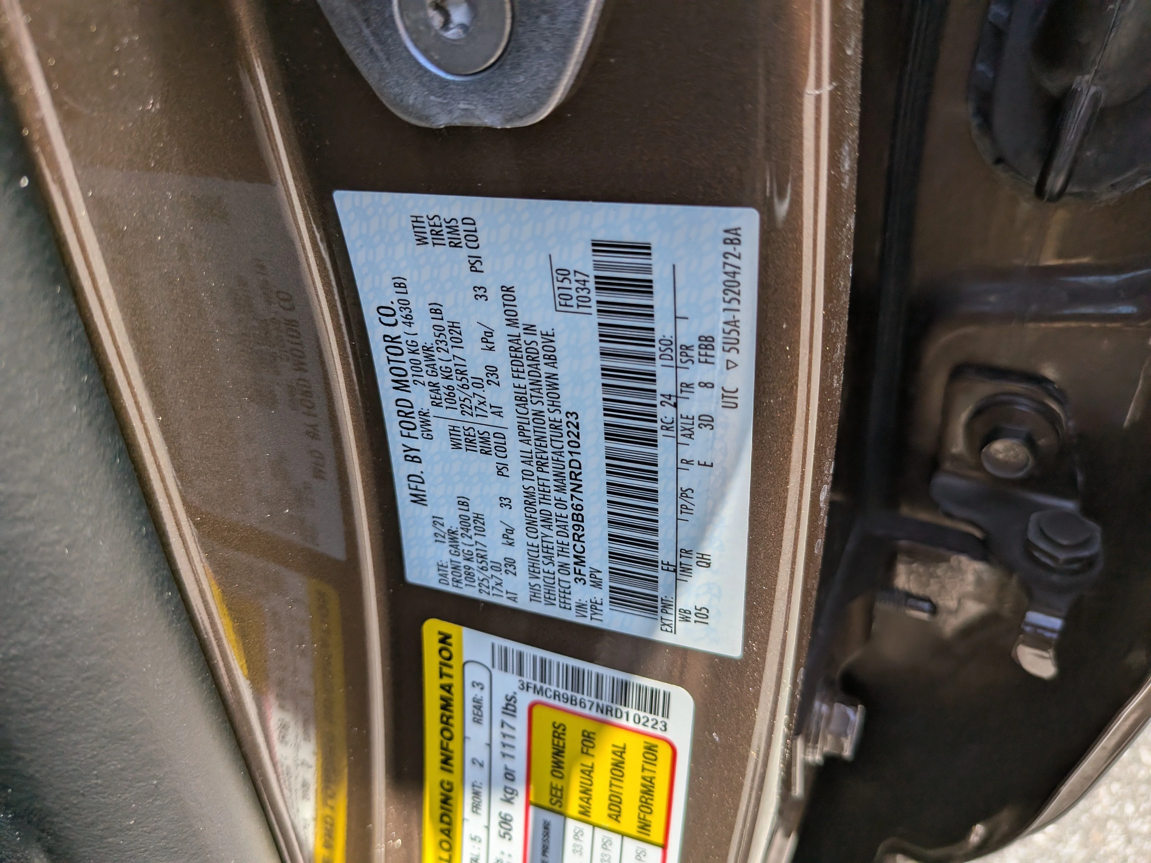Certified Used 2022 Bronze Smoke Metallic Ford Big Bend image 38