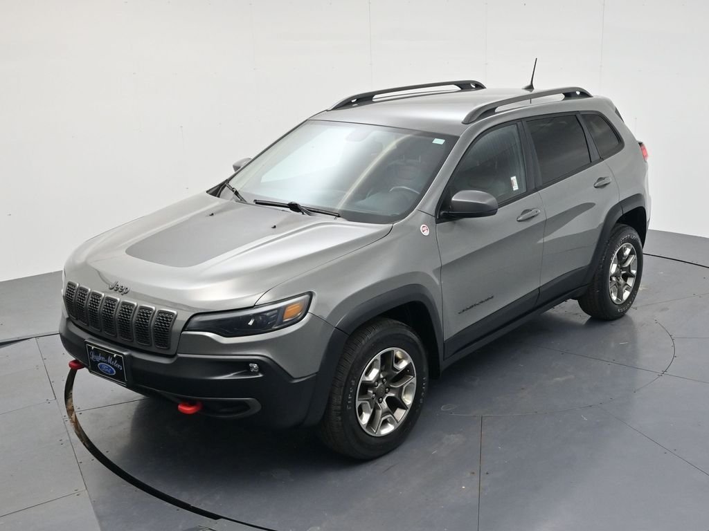 Used 2019 Sting Gray Clearcoat Jeep Trailhawk image 34