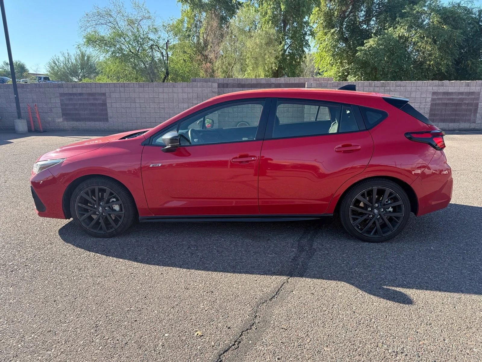 Used 2024 Pure Red Subaru 2.5RS image 7