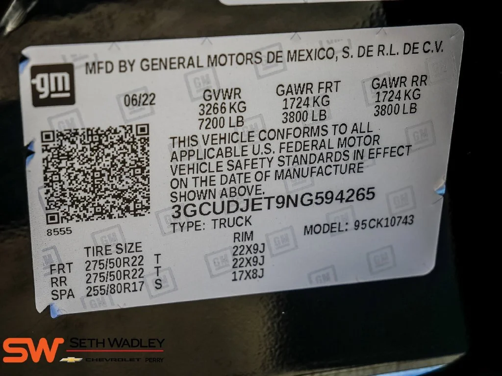 Used 2022 Black Chevrolet High Country image 45