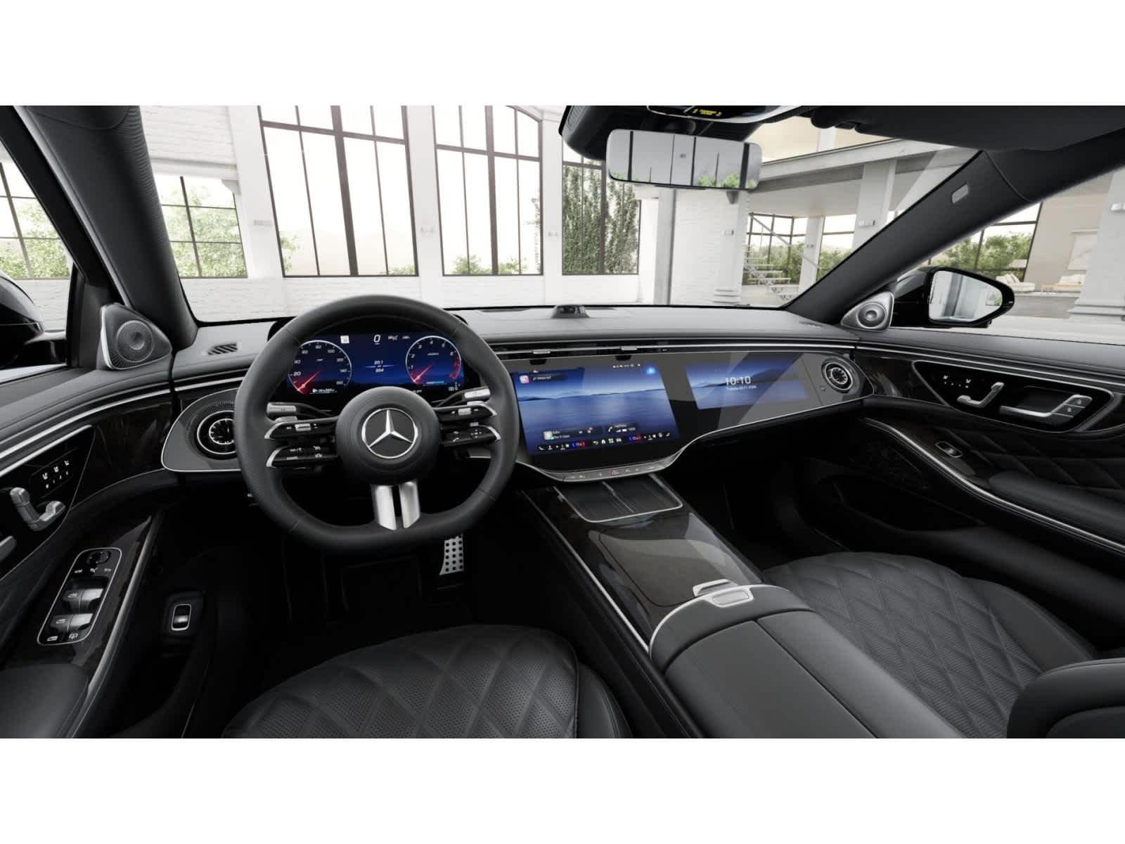 New 2027 Obsidian Black Metallic Mercedes-Benz S 580 image 3