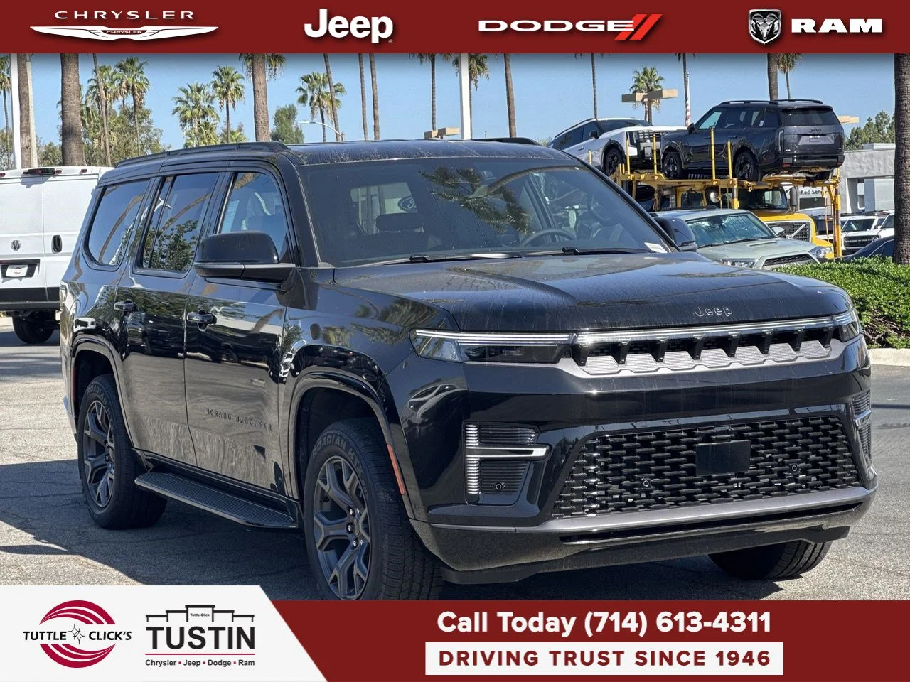 New 2026 High Gloss Black Exterior Paint Jeep Limited Altitude image 9
