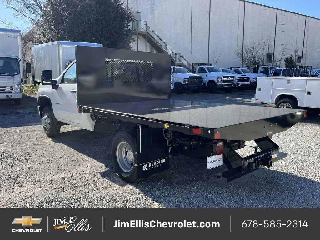 New 2025 Summit White Chevrolet Work Truck image 2